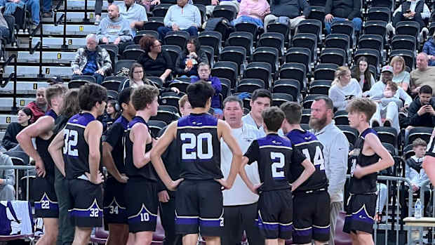 Columbia of Burbank boys basketball 2022 at SunDome Shootout